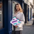 thumbnail image 6 of FORMRS 15-15.6 inch Laptop Sleeve Case Soft Carrying Quilted Computer Bag Cover, Purple Drawing, 6 of 7