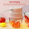 thumbnail image 3 of Portable Mini Household Electric Wireless Garlic Masher Small Electric Garlic Blender Cordless Garlic Puree Machine, 3 of 7