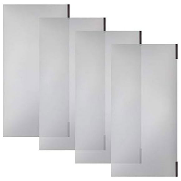 Origami Magnetic Wire Shelf Liners for R4/R5 Storage Racks, (Set of 4)