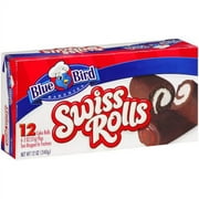 Flowers Foods BlueBird Swiss Rolls, 12 ea