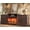 Rustic Brown, variant on Papajet 70" Farmhouse Fireplace TV Stand for TVs up to 80", Entertainment Center with 29" Electric Fireplace, with Adjustable Shelf, White