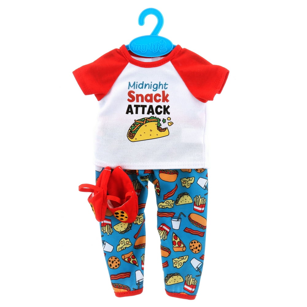 My Life As Snack Pajamas 18" Doll Clothes