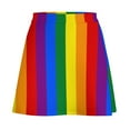 thumbnail image 5 of Mini Skirt for women LGBT Skirt Female Gay Pride Flag Print Cute Mini Skirts Summer Street Fashion, 5 of 7