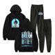 thumbnail image 1 of Karan Aujla It Was All A Dream World Tour 2025 Fechas Sudaderas con capucha Pantalones Jogger Conjunto de ropa de calle unisex, 1 of 6