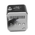 thumbnail image 1 of TD-V26 Digital Portable Mini Fm Radio Receiver LED Loudspeaker Wireless Speaker MP3 Support SD/TF Card Black, 1 of 5