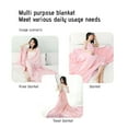 thumbnail image 6 of AnuirheiH Ice Blankets for Hot Sleepers and Night Sweats for All-Season, Ultra-Cool Lightweight Blanket, Absorbs Body Heat to Keep Cool on Warm(59x43.3inch,Pink), 6 of 7