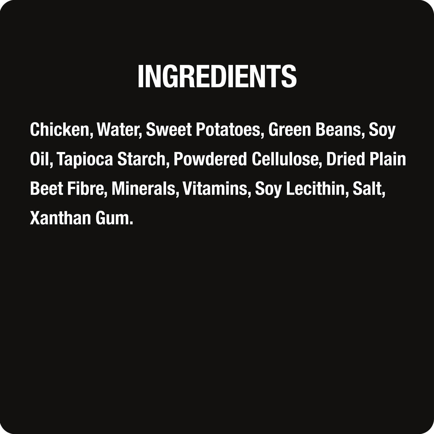 Nourriture humide pour chiens adultes Cesar Wholesome Bowls recette au poulet, aux patates douces et aux haricots verts 85G