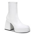 thumbnail image 1 of Bar III Womens Narita Faux Leather Block Heel Ankle Boots, 1 of 3