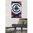 thumbnail image 2 of NBA Los Angeles Clippers - Maximalist Logo 24 Wall Poster, 22.375" x 34", 2 of 5