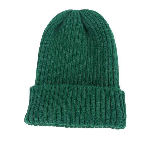Talla única Sombrero de Pescador Cálido Slouchy Skull Cap para Invierno Mujeres Hombres Verde Yinane Gorros Beanie
