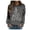 Dark Gray, variant on Women Christmas Light Tree Graphic Crewneck Sweatshirt Holiday Pullover