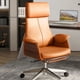 thumbnail image 2 of Rocking Ergonomic Office Chair Computer Stool Dining Chair Wheels Executive Fishing Lazyboy Silla Mecedora Nordic Furniture My Lux Decor Round, 2 of 12