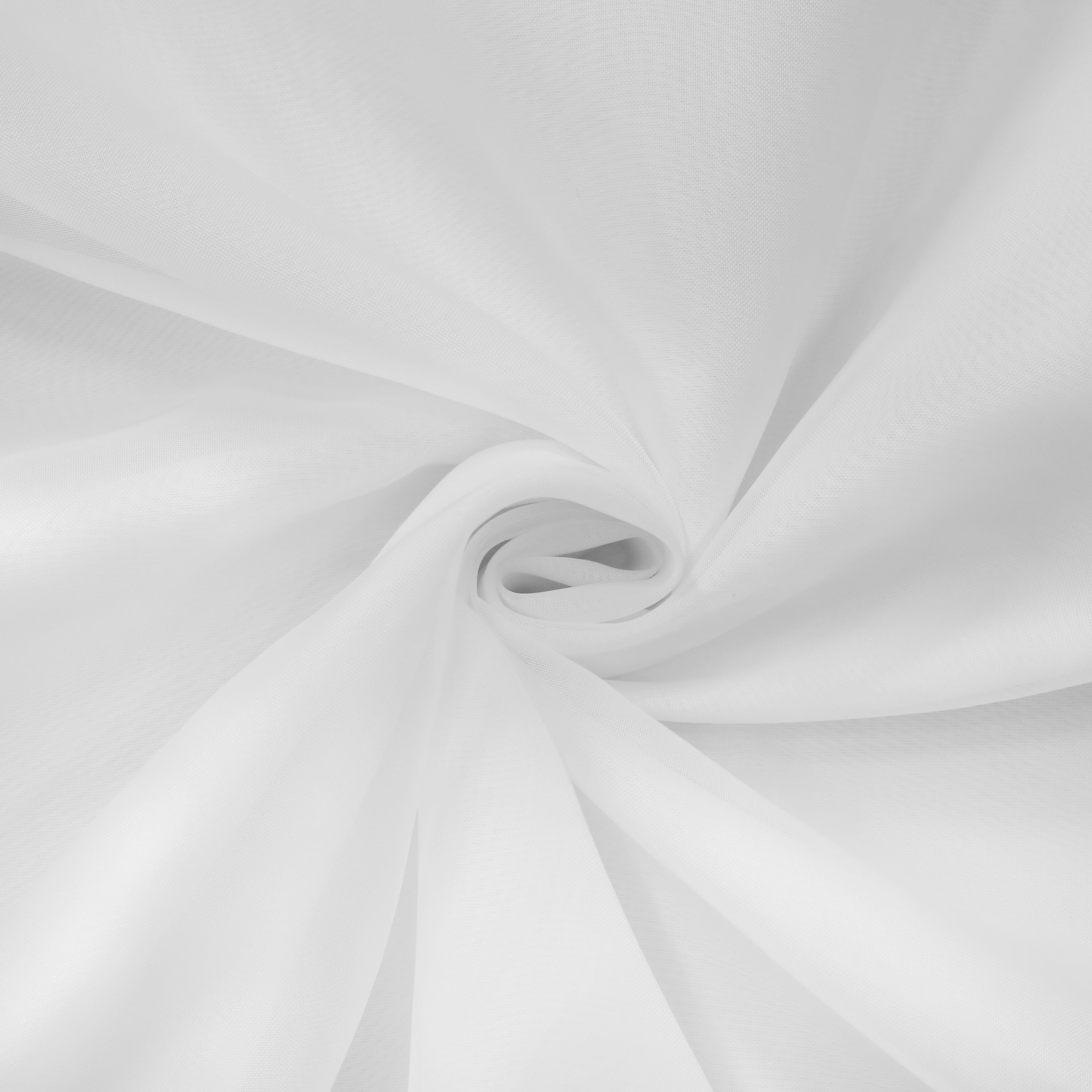 Rhythm Lined Grommet Wide Width Curtain Panel 104" x 72" in White