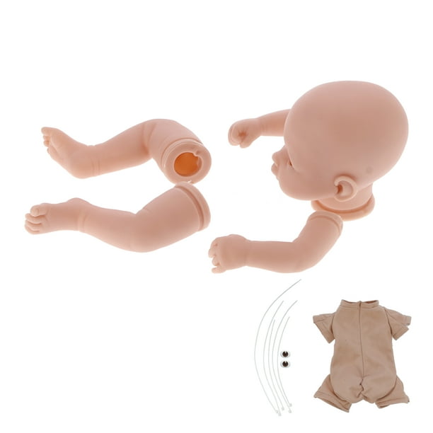 Reborn Baby Doll Kit Already Painted DIY Mold (Head+Limbs+Cloth Body) 18''-  19