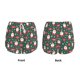 thumbnail image 3 of Balery Santa Claus Pantalones cortos deportivos para mujer con forro y dos bolsillos, elásticos, para entrenamiento, gimnasio, yoga-XX-Large, 3 of 7