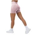 thumbnail image 6 of Arlun Women Workout Shorts Stylish Scrunch Lifting Tummy Control Fitness Gym Yoga Shorts Lightweight Soft Comfy Running Seamless Biker Shorts Summer Sports Bottoms Pink XL, 6 of 6