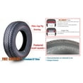 thumbnail image 4 of Grand Ride Set 2 Free Country Premiumtrailer Tires St185/80R13 8 Ply/Load Range D W/Scuff Guard 99/95M, 4 of 4