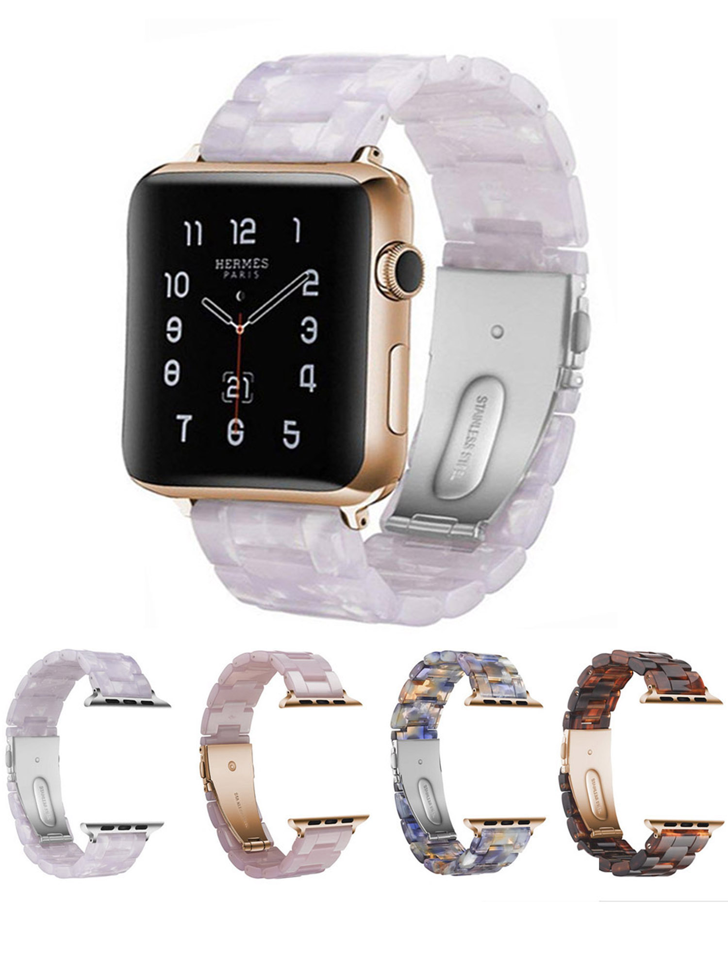 Spencer Tortoise Shell Resin Apple 
