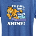 thumbnail image 3 of Garfield - Rise But Won't Shine - Women's Short Sleeve Graphic T-Shirt, 3 of 5