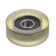 thumbnail image 1 of Unique Bargains Roulement à Rouleau à Poulie en PU 8x32x12 mm, Roue de Guidage Revêtue de Polyuréthane pour Usage Industriel, Vert, 1 of 5