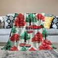 thumbnail image 2 of Fenyluxe Red Cars Print Throw Blanket for Bed Couch - Lightweight & Plush Blanket for All Seasons - Exquisite Gift for Kids and Adults 50x60in, 2 of 6