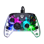 Turtle Beach® Afterglow™ Wired RGB Gaming Controller – Clear for XBOX & PC