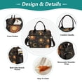 thumbnail image 3 of FORMRS Insulated Lunch Bag Unisex Large Capacity with Shoulder Strap, Sun Moon and Stars Pattern, 3 of 6