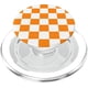 thumbnail image 1 of Diseño de tablero de ajedrez GCD con agarre para teléfono celular, naranja y blanco, 1 of 5