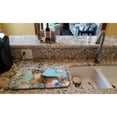 thumbnail image 2 of Abyssinian Spring Flowers Dish Drying Mat, 2 of 7