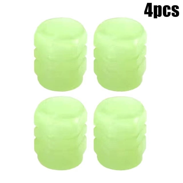 Tire Valve Cap Popular Portable Prank Vehicle Car Dust Cover Eye-catching Glow Interesting Luminous Part Plastic