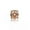 Rose gold 6mm, variant on Strong Magnetic Ear Stud Clip Earrings Zircon Magnet Earrings Non Piercing-Gold 6mm