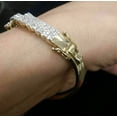 thumbnail image 4 of 5Ct Round Cut Lab-Created Diamond Bracelet in 14K Two-Tone Gold Plated, 4 of 5