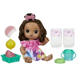 Baby Alive Sweet Spoonfuls Baby Doll Brown Straight Hair Walmart