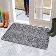 thumbnail image 5 of Farm Retro Blue Bohemia Welcome Doormat for Indoor/Outdoor Entrance Farm Retro Blue Bohemia Decoration Door Mat Kitchen Door Mat Bedroom Doormat 17x30 Inch, 5 of 6