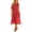 Red 07, variant on Karymi One Shoulder Polka Dot Midi Dress, Tie Strap Off Shoulder Flowy Chiffon Long Dress, Summer Casual Party Vacation Dress Easter Dresses for Women
