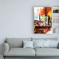 thumbnail image 3 of Trademark Fine Art 'NYC Watercolor Collection - Pedestrian Pathway' Canvas Art by Philippe Hugonnard, 3 of 3