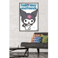 thumbnail image 2 of Hello Kitty and Friends: Hello - Kuromi Feature Series Wall Poster, 22.375" x 34" Framed, 2 of 5