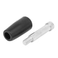 thumbnail image 2 of Milling Machine Plastic Handle Revolving Hand Grip Black M6 Male Thread 2pcs, 2 of 5