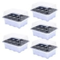 thumbnail image 1 of Vaidha Indoor Propagation Box Mini Greenhouse Propagation Set Tray With Lid 1/2/5PCS, 1 of 2