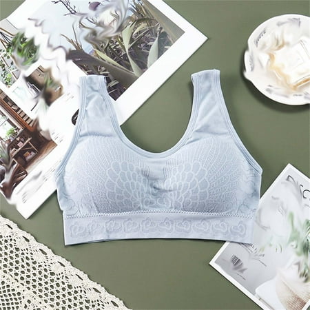 GENGING Up to 65% Off Fashion Women Sexy Bra Fall Tops Solid Vest Camisole Breathable Push Up Tops Underwear