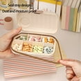 thumbnail image 6 of Portable 7 Day Pill Organizer, Weekly Medication Dispenser Reminder Box, Small Moisture Proof Travel Pill Case for Vitamins, Compact Pharmacy Container, 6 of 9