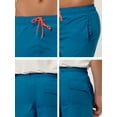 thumbnail image 6 of NOMADIC NOOK Men's Summer Cool Solid Color Drawstring Waist Beach Swimming Trunks 2 Pack, 6 of 6