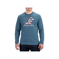 thumbnail image 3 of Vortex Optics Men's Stars and Stripes Long Sleeve Crew Neck T Shirt Steel Blue Heather XL, 3 of 3