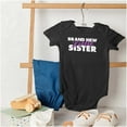 thumbnail image 4 of Sis Announcement Little Sister Bodysuit Jumper Girls Infant Baby Brisco Brands 12M, 4 of 6