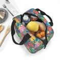 thumbnail image 5 of Bingfone Starfish And Algae Print Lunch Bag Insulated Lunch Box, Small Leakproof Cooler Food Lunch Containers Reusable High Capacity Lunch Tote Bags for Work, Travel, Outdoor, 5 of 5