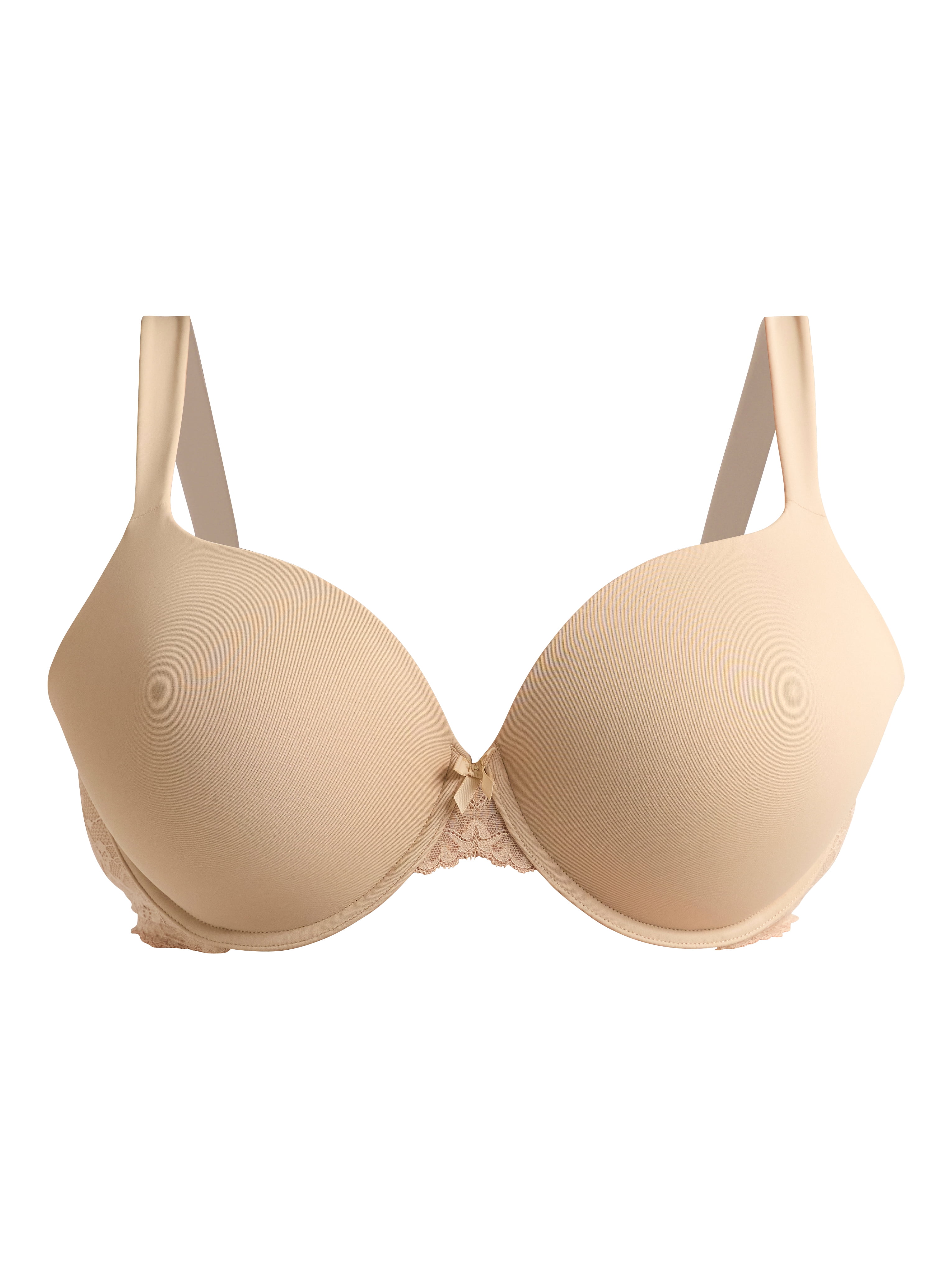 Joyspun Women's & Women's Plus Lace Wing T-Shirt Bra, Sizes 38DD-46DDD