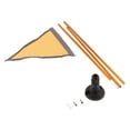 thumbnail image 4 of Kit de montaje de bandera para kayak, accesorio de aleación de aluminio de alta visibilidad, resistente con base estable, bandera de 1,2 m para barcos Bandera de naranja, 4 of 8