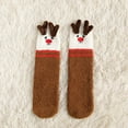 thumbnail image 2 of B Thickened Fleece Christmas Socks Mid-Tube For Home And Casual Use During Holiday Festivities, 2 of 4