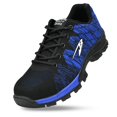 thumbnail image 3 of ATTOE Chaussures de Sécurité pour Hommes Embout en Acier Anti-Perforation Bottes de Travail Randonnée Escalade Espadrilles (Bleu 43)-0813, 3 of 5