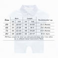 thumbnail image 3 of TOWED22 Toddler Baby Boy Girls Summer Clothes Print Romper Newborn Jumpsuit Country Stuff Sky Blue,3-6 M, 3 of 9